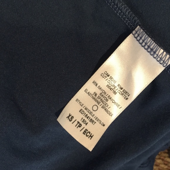 NWT Ella Moss Blue Off The Shoulder Maxi Dress - Picture 5 of 7